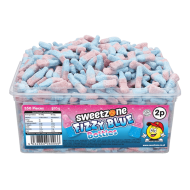 Sweet Zone Fizzy Blue Bottles Halal 805g Tub